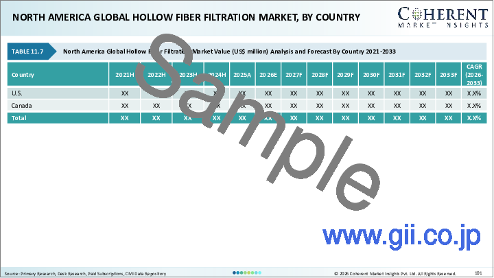 サンプル2：中空糸ろ過の世界市場：膜材料別、プロセス別、技術別、用途別、エンドユーザー別、地域別