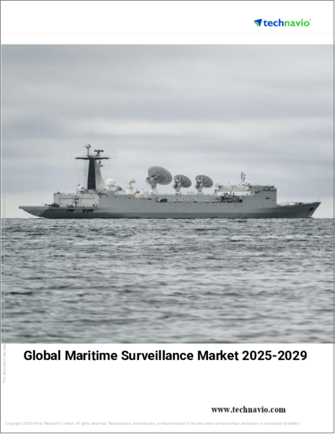 表紙：海上監視の世界市場 2025～2029年