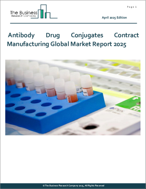 表紙：抗体薬物複合体の受託製造の世界市場レポート 2025年