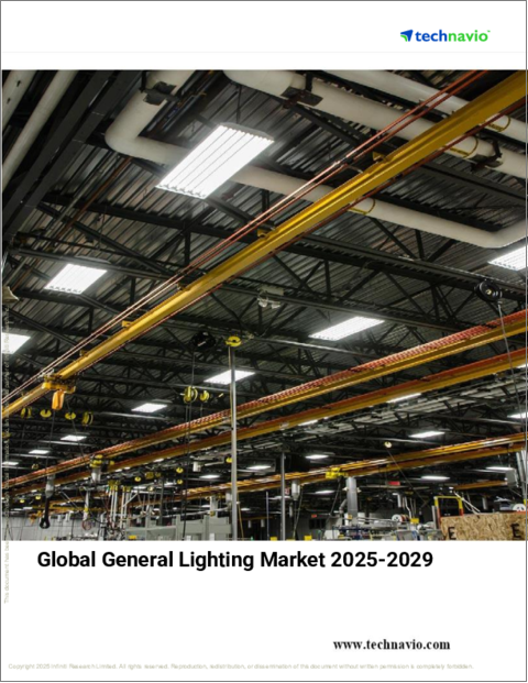表紙：一般照明の世界市場 2025-2029