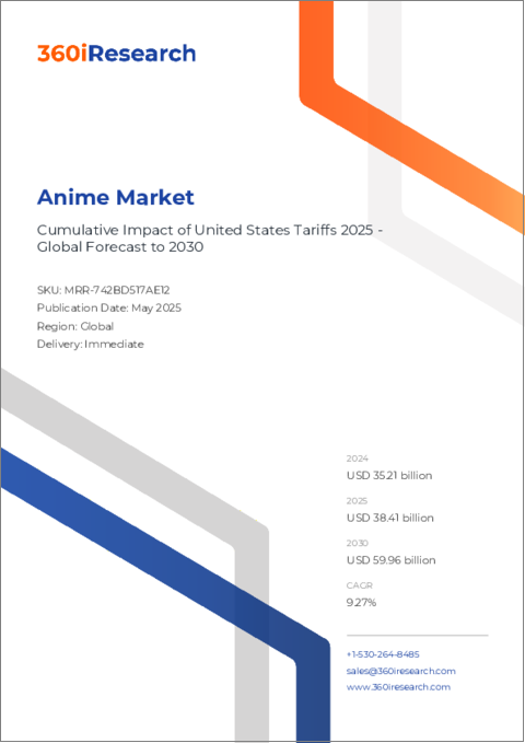 表紙：アニメ市場：フォーマット、ジャンル、人口層、流通チャネル別-2025-2030年世界予測