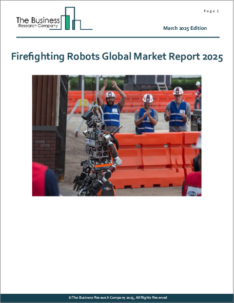 表紙：消防ロボットの世界市場レポート 2025年