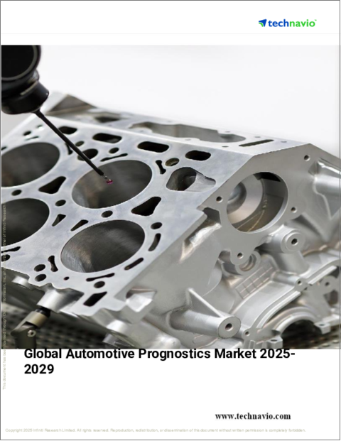 表紙：自動車用予後診断の世界市場 2025-2029年