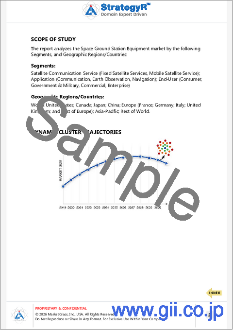 サンプル1:宇宙地上局装置の世界市場