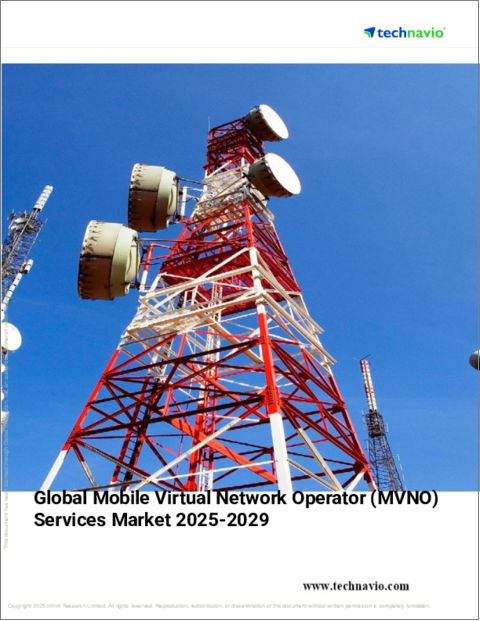 表紙：仮想移動体通信事業者（MVNO）サービスの世界市場 2025-2029