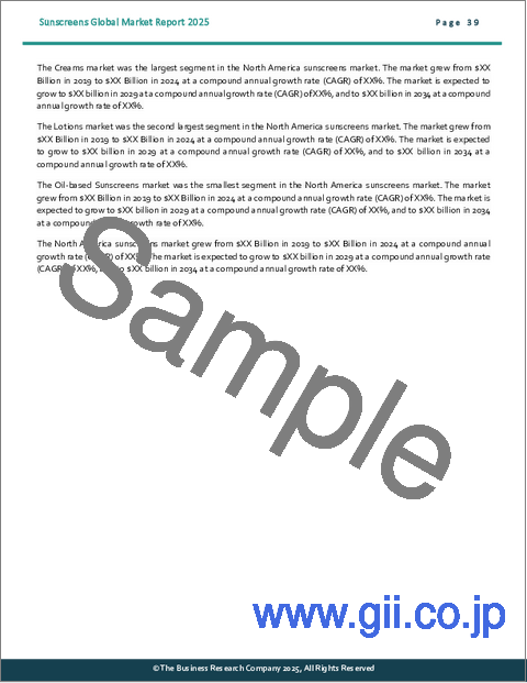 サンプル2：日焼け止めの世界市場レポート2025年