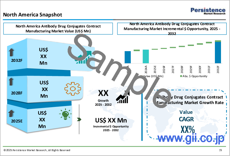 サンプル2：抗体薬物複合体 (ADC) 受託製造市場：世界の産業分析、市場規模・シェア・成長・動向、将来予測 (2025～2032年)