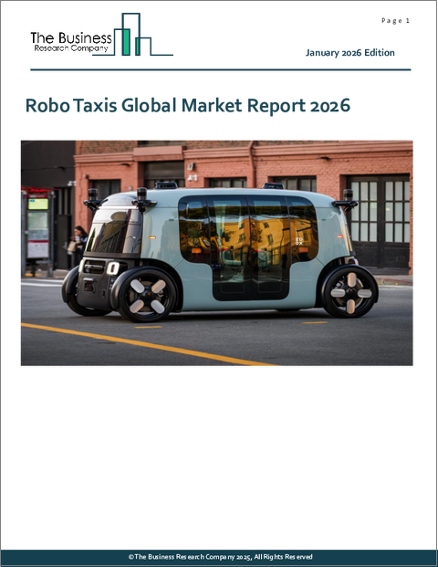 表紙：ロボタクシーの世界市場レポート (2025年)