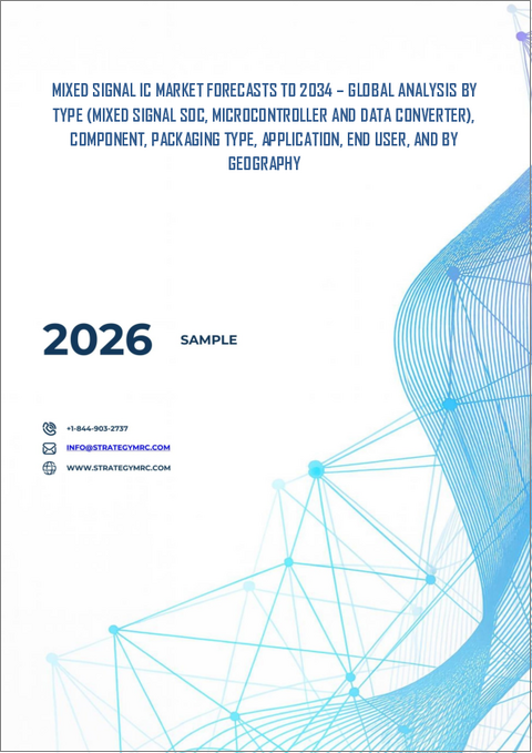 表紙：ミックスドシグナルIC市場、2032年までの予測：タイプ別、コンポーネント別、パッケージタイプ別、アプリケーション別、エンドユーザー別、地域別の世界分析