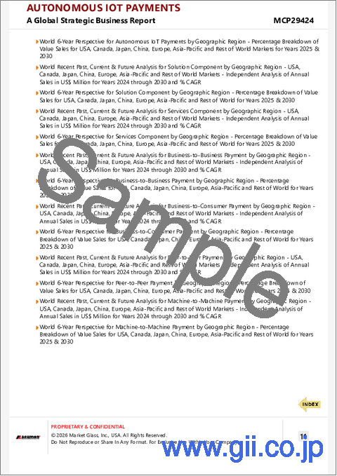 サンプル2：自律的IoT決済の世界市場