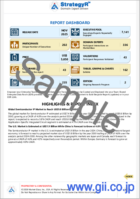 サンプル1：半導体IPの世界市場