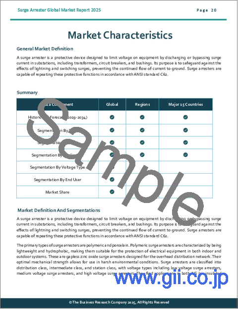 サンプル1：サージアレスタの世界市場レポート2025年