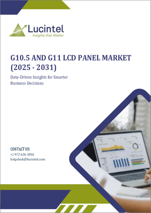 表紙：G10.5・G11 LCDパネル市場レポート：2031年までの動向、予測、競合分析
