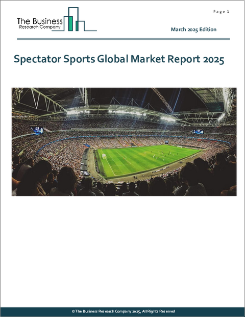 表紙：観戦スポーツの世界市場レポート2025年