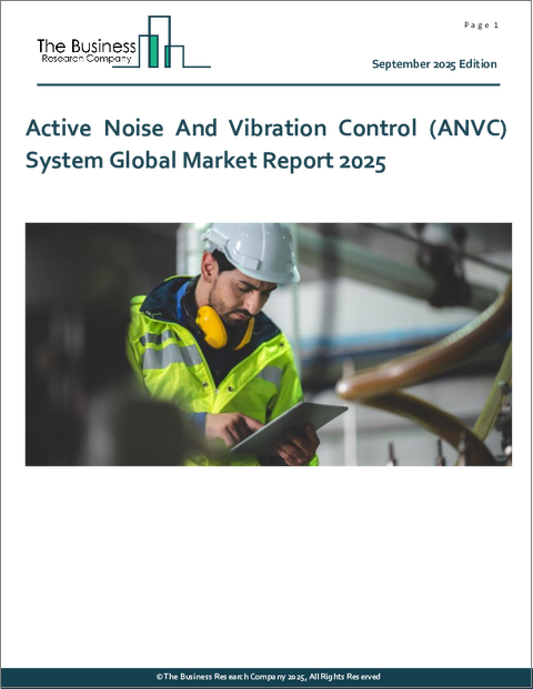 表紙：アクティブ騒音振動制御（ANVC）システムの世界市場レポート2025年