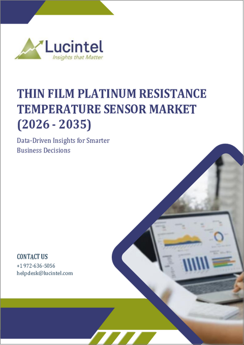 表紙：薄膜白金抵抗温度センサ市場レポート：2031年までの動向、予測、競合分析