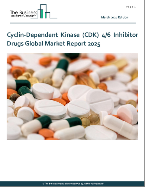 表紙：サイクリン依存性キナーゼ（CDK）4/6阻害剤の世界市場レポート2025年