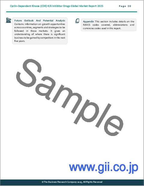サンプル1：サイクリン依存性キナーゼ（CDK）4/6阻害剤の世界市場レポート2025年