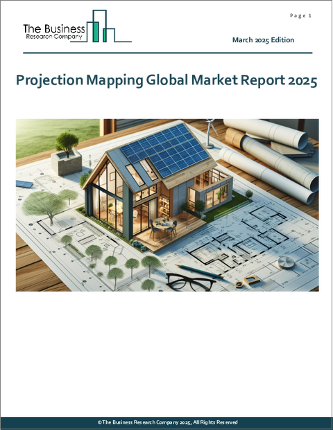 表紙：プロジェクションマッピングの世界市場レポート 2025年
