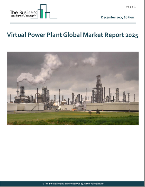 表紙:仮想発電所の世界市場レポート 2025年