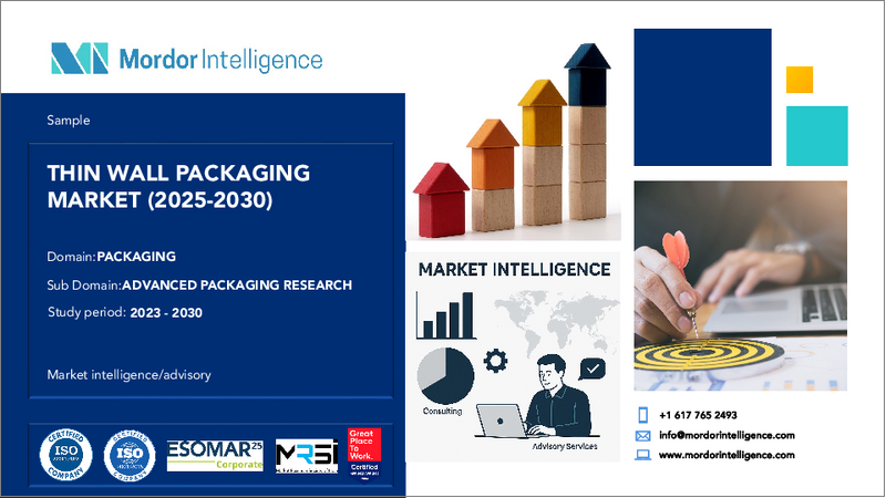 表紙：薄肉パッケージ：市場シェア分析、産業動向、統計、成長予測（2025年～2030年）