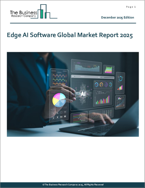 表紙：エッジAIソフトウェアの世界市場レポート 2025年