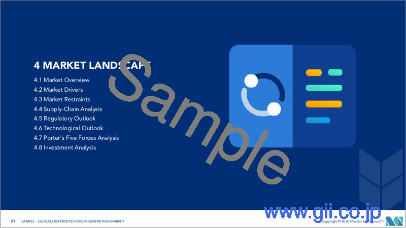 サンプル2：分散型発電：市場シェア分析、産業動向、統計、成長予測（2025年～2030年）
