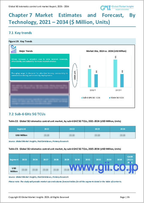 サンプル2：5Gテレマティクス制御ユニット市場の機会、成長要因、業界動向分析、および2025年から2034年までの予測