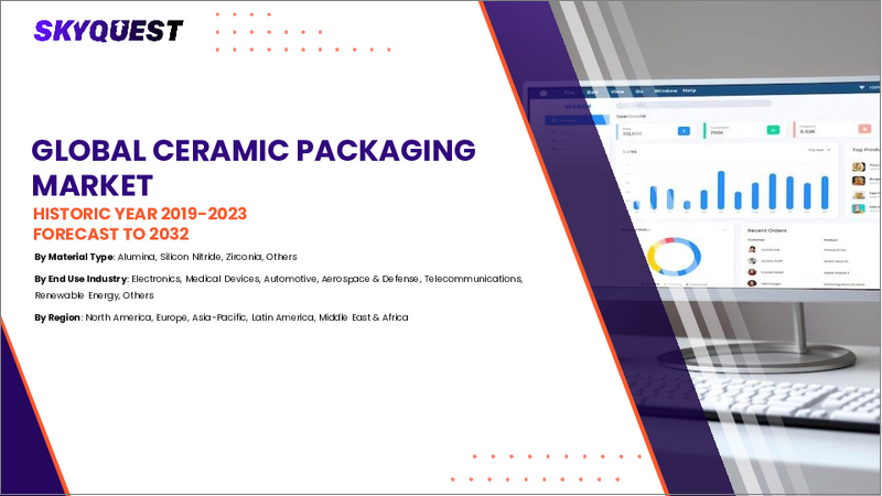 表紙：セラミックパッケージ市場規模、シェア、および成長分析：材料タイプ別、パッケージング技術別、最終用途産業別、地域別－業界予測2025-2032年
