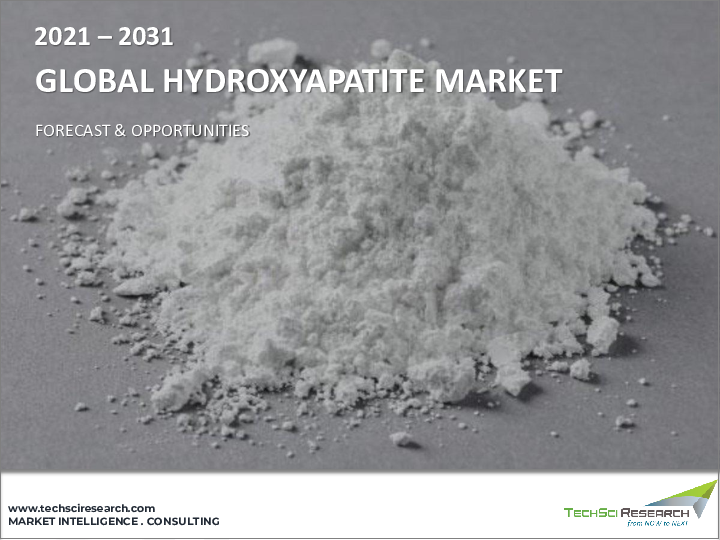 表紙：ハイドロキシアパタイト市場- 世界の産業規模、シェア、動向、機会、および予測（2020-2030年見通し）、タイプ別、用途別、地域別、競合別