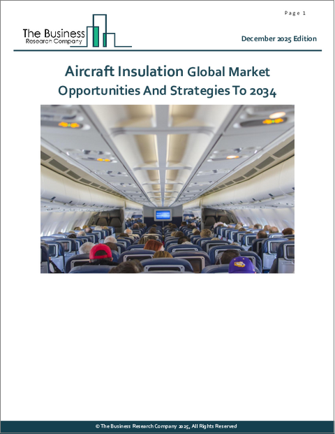 表紙：航空機用絶縁材料の世界市場：2034年までの機会と戦略