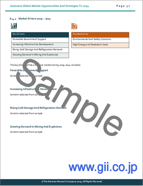 サンプル1：アンモニアの世界市場：2034年までの機会と戦略