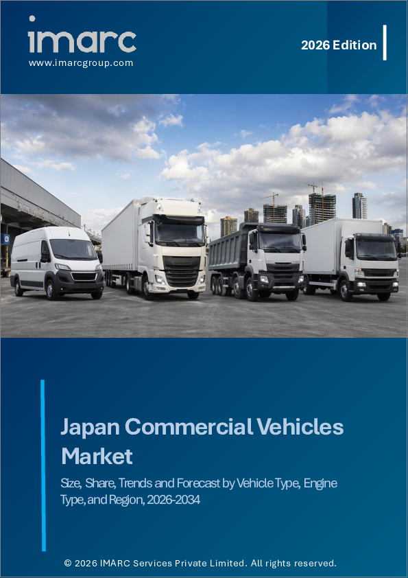 表紙:日本の商用車市場レポート:車種別、エンジンタイプ別、地域別2026-2034年