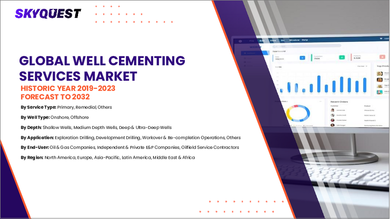 表紙：坑井セメントサービス市場規模、シェア、および成長分析：タイプ別、坑井タイプ別、導入形態別、地域別－業界予測2026-2033年
