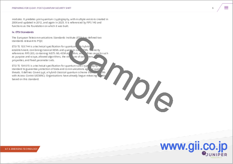 サンプル2：耐量子暗号市場：2026年～2035年