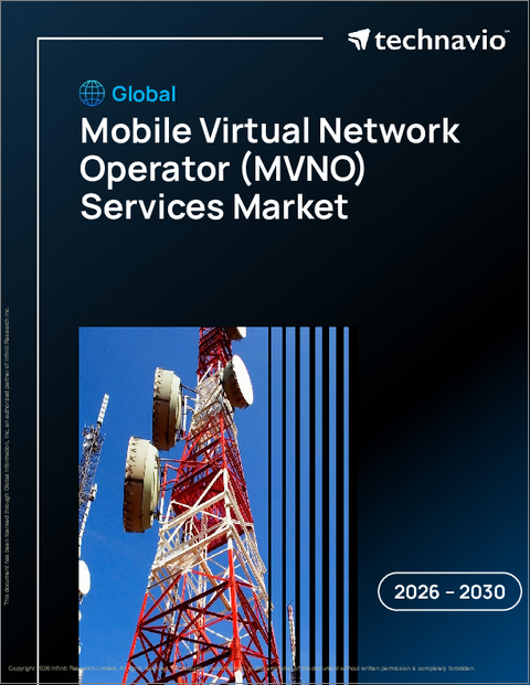 表紙：仮想移動体通信事業者（MVNO）サービスの世界市場、2026年～2030年