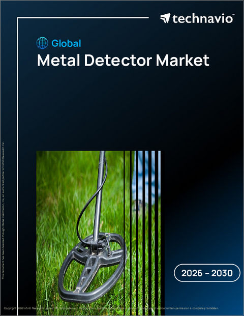 表紙:金属探知機の世界市場、2026年~2030年