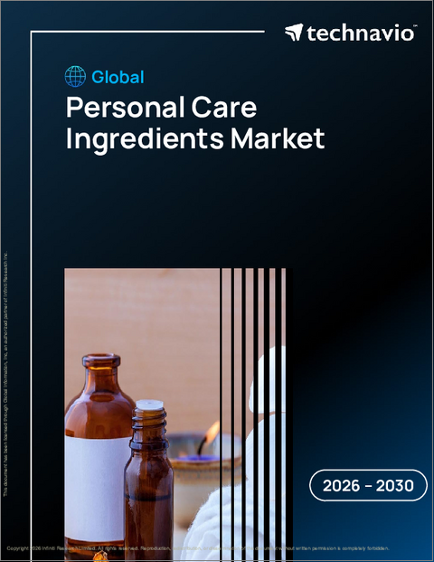 表紙：世界のパーソナルケア原料市場2026-2030年