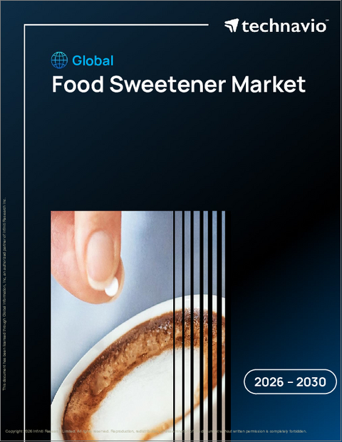 表紙：世界の食品用甘味料市場2026-2030年