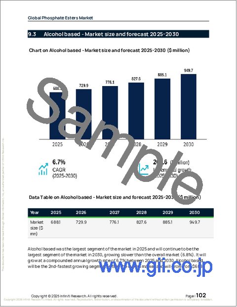 サンプル2:世界のリン酸エステル市場2026-2030年