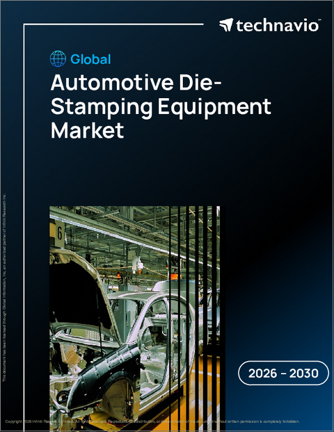 表紙：世界の自動車用プレス設備市場2026-2030年