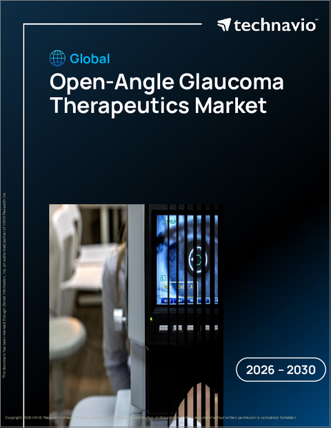 表紙：世界開放隅角緑内障治療薬市場2026-2030年