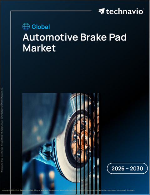 表紙：世界の自動車用ブレーキパッド市場2026-2030年