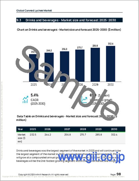 サンプル2：世界のライチ缶詰市場2026-2030年