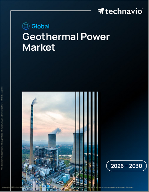表紙：地熱発電の世界市場、2026年～2030年