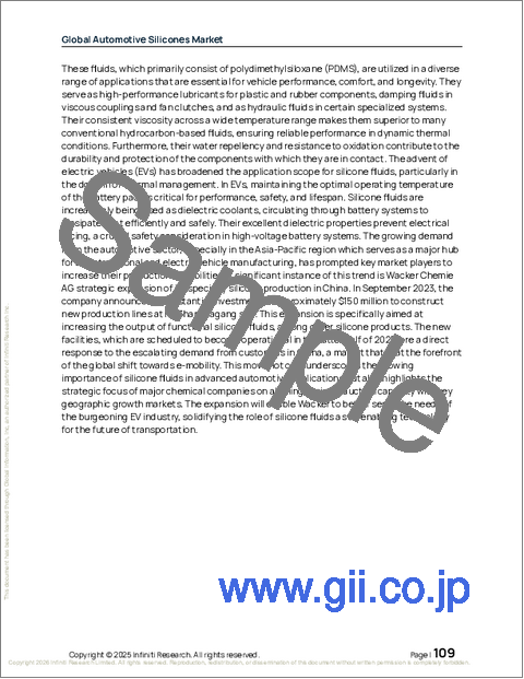 サンプル2：世界の自動車用シリコーン市場2026-2030年