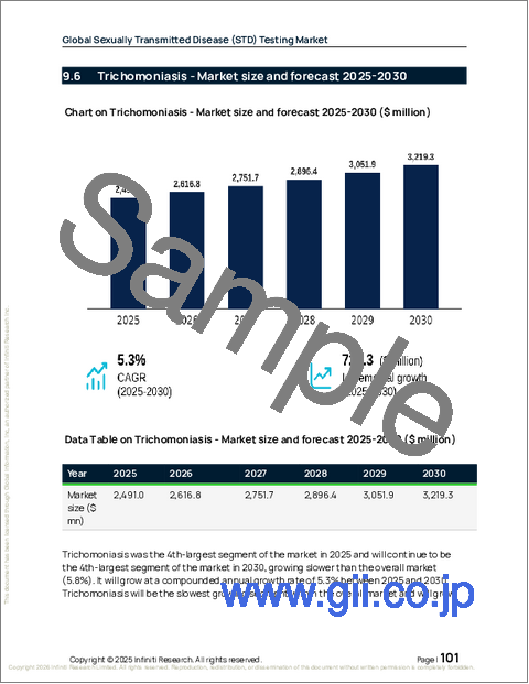 サンプル2：世界の性感染症（STD）検査市場2026-2030年