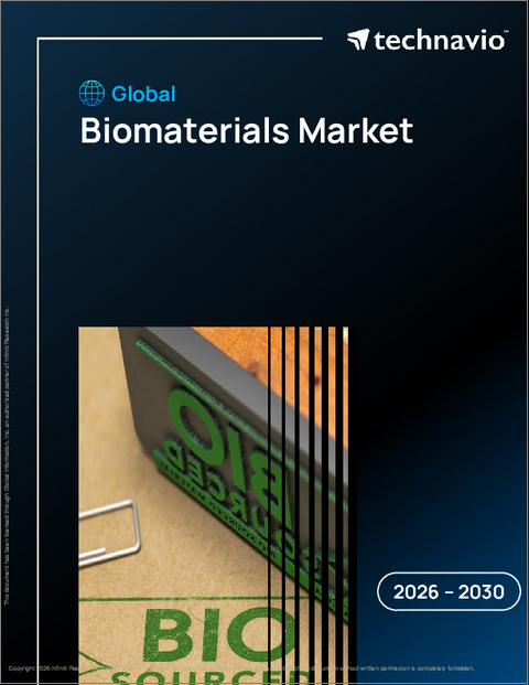 表紙：世界の生体材料市場2026-2030年