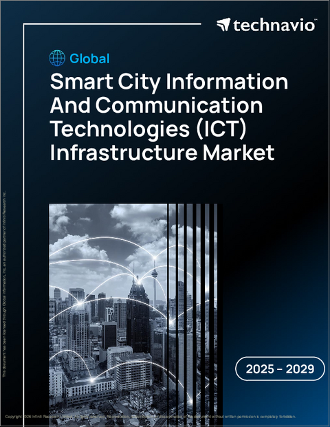表紙：世界のスマートシティ情報通信技術（ICT）インフラ市場2025-2029年
