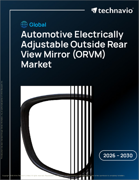 表紙：世界の自動車用電動調整式ドアミラー（ORVM）市場2026-2030年